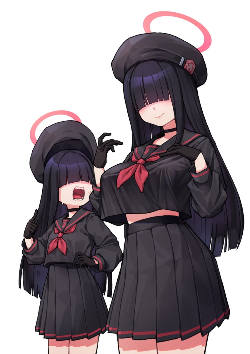 justice task force member (blue archive) drawn by 28_(282teeth)