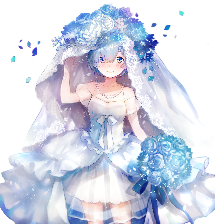 rem (re:zero kara hajimeru isekai seikatsu) drawn by sora_(10051973)