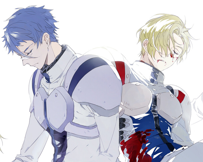 gaelio bauduin and mcgillis fareed (gundam and 1 more) drawn by suou_(sdurorhr)