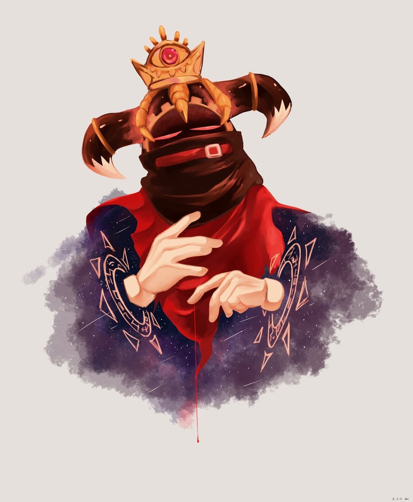 magolor and traitor magolor (kirby and 1 more) drawn by user_cuvu3758