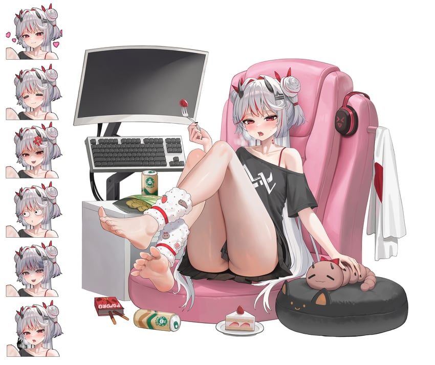 mai rubee (indie virtual youtuber) drawn by refla