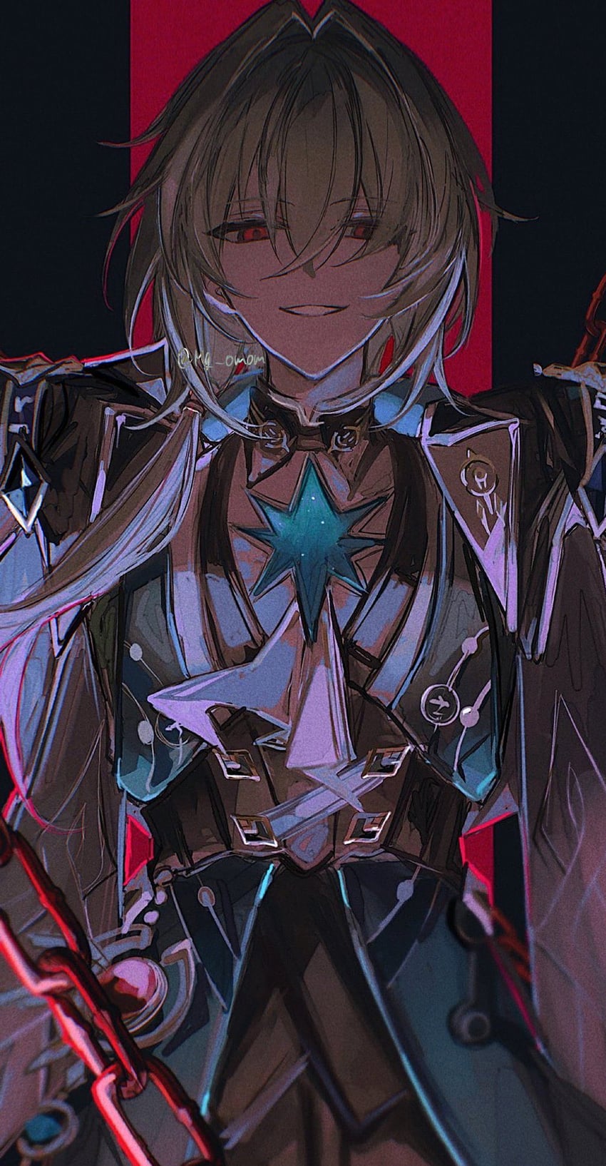 anaxa (honkai and 1 more) drawn by mg_omom