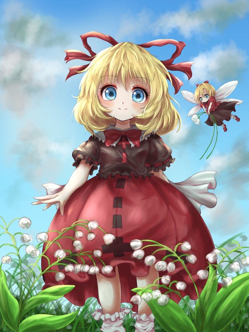 medicine melancholy and su-san (touhou) drawn by kayon_(touzoku)