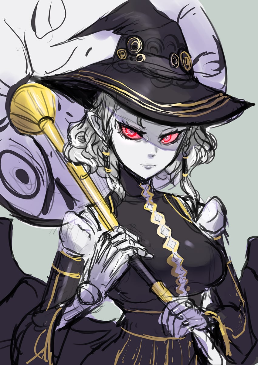 agrat bat mahlat (shin megami tensei and 2 more) drawn by ichigain