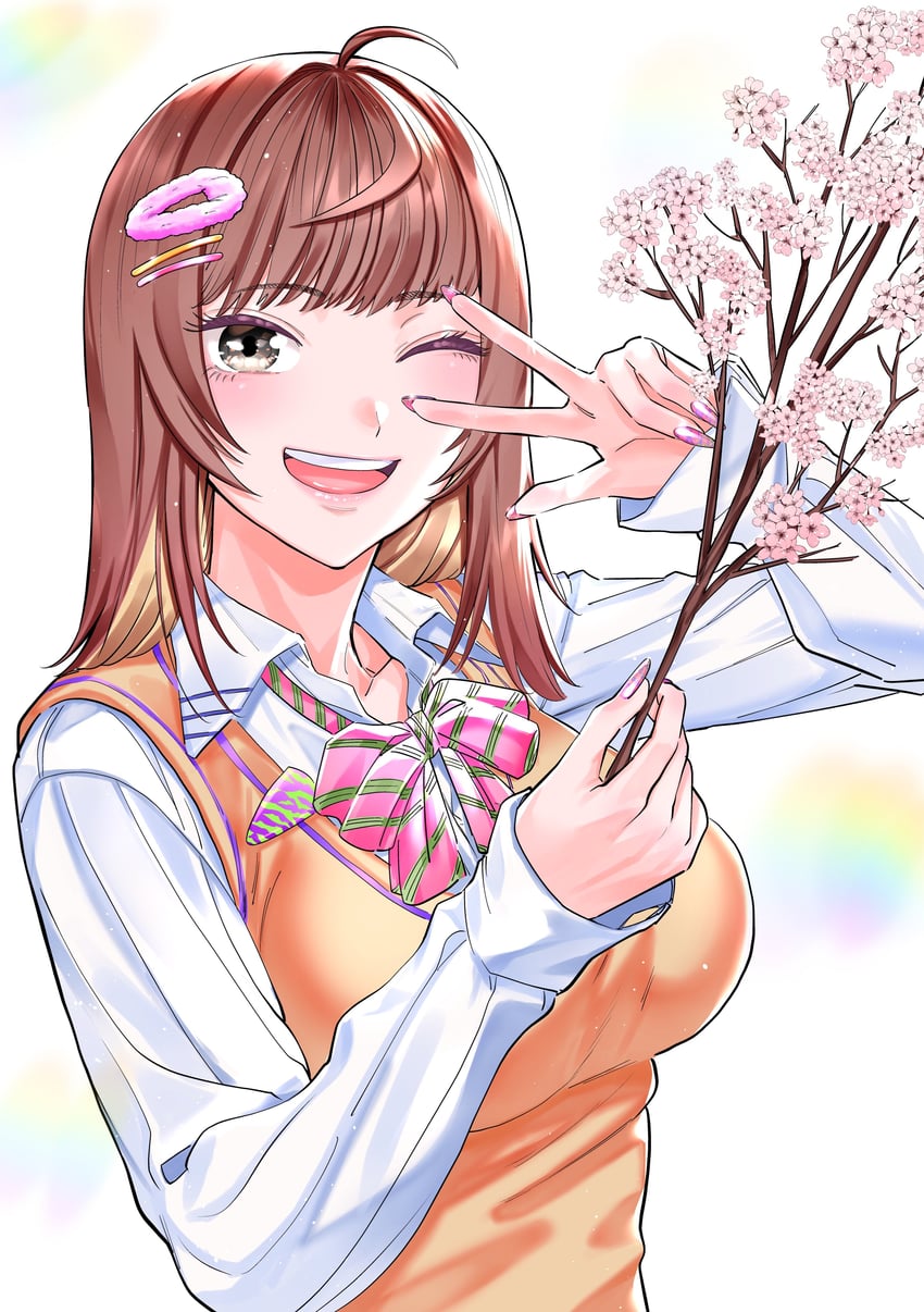 shiki mio (dosanko gal wa namaramenkoi) drawn by ikada_kai