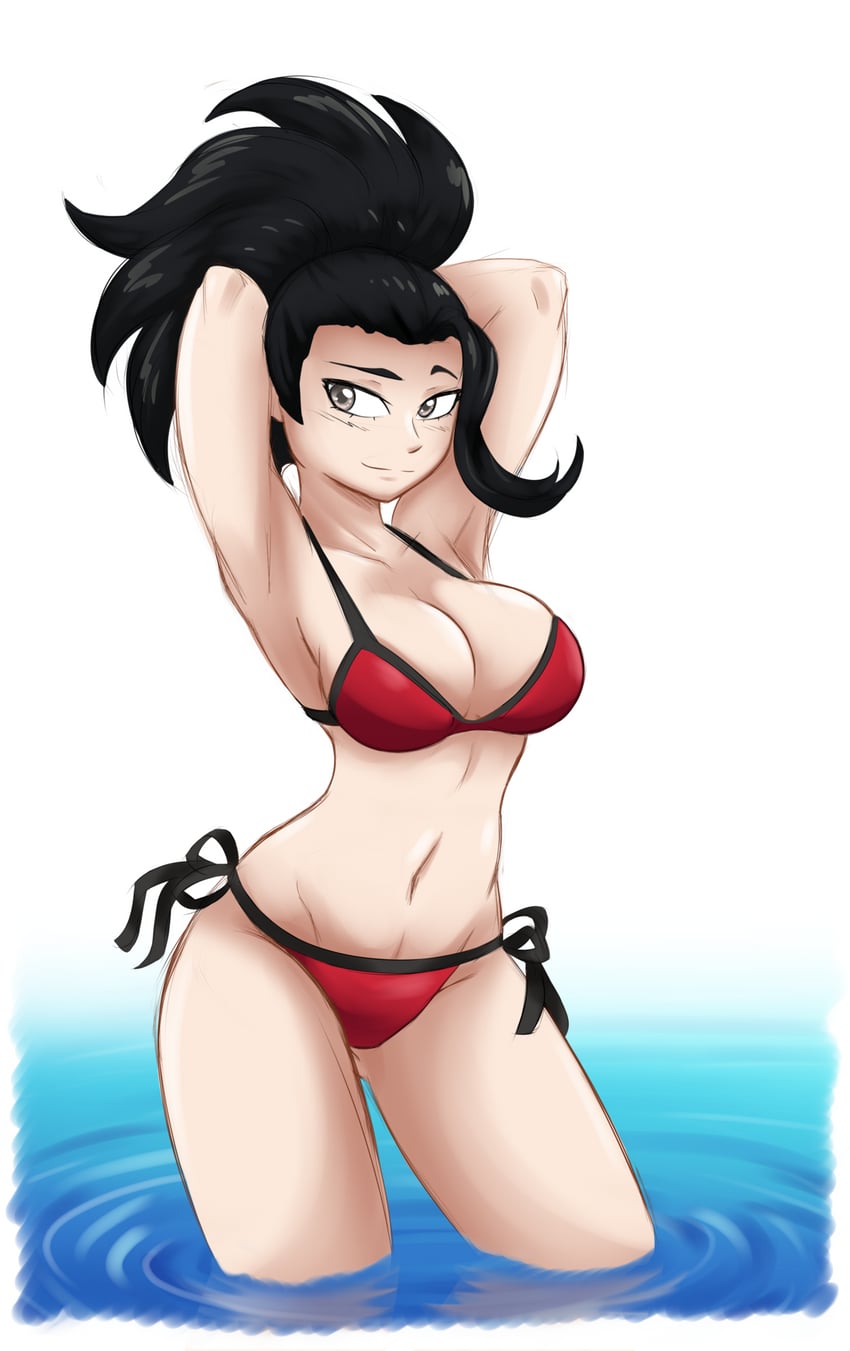 yaoyorozu momo (boku no hero academia) drawn by ambris_art