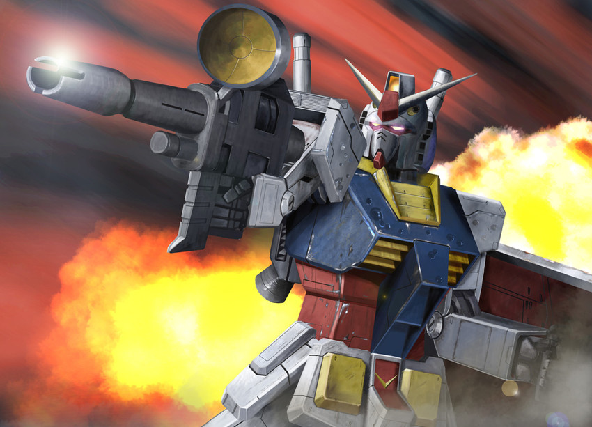 rx-78-2 gundam (gundam and 1 more) drawn by i.t.o_daynamics