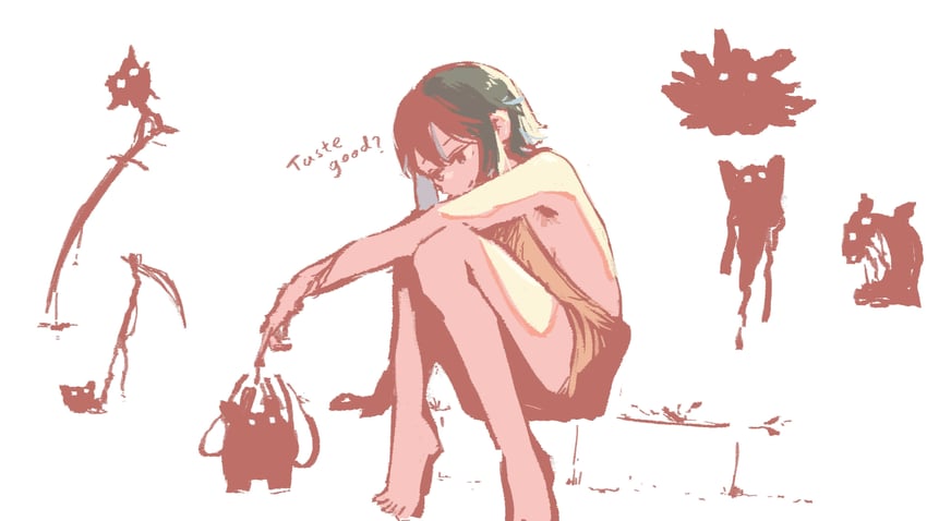 ayn (original) drawn by rnna