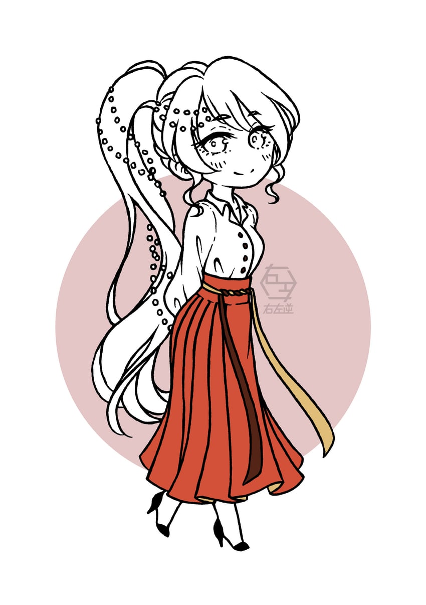 pyrrha nikos (rwby and 1 more) drawn by fatrabbitr