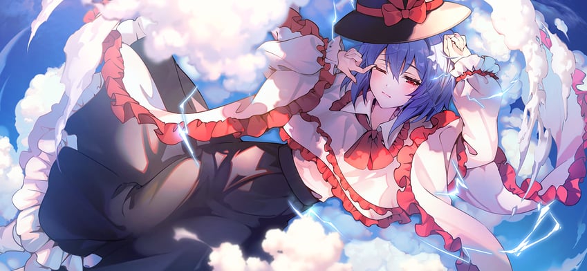 nagae iku (touhou and 1 more) drawn by noir_eku