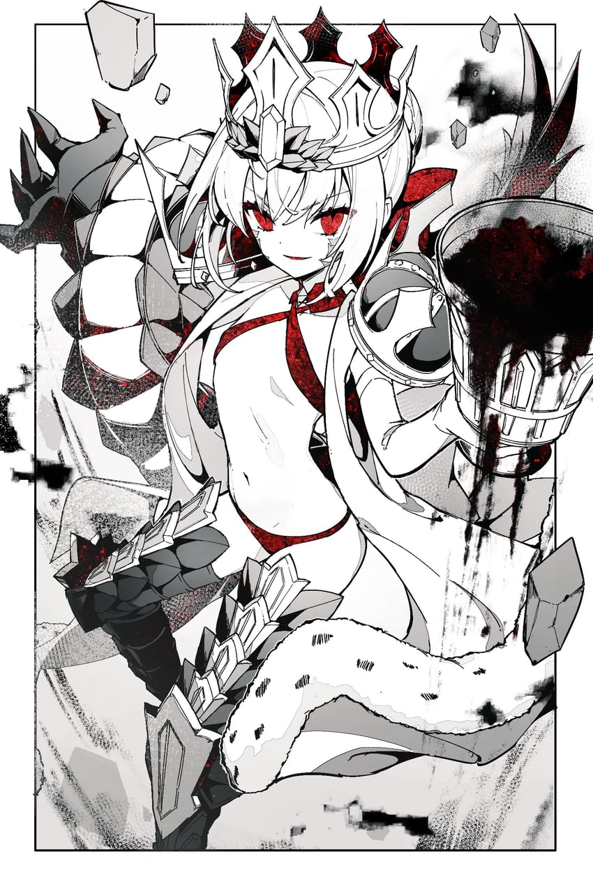 nero claudius and queen draco (fate and 2 more) drawn by yuui1994
