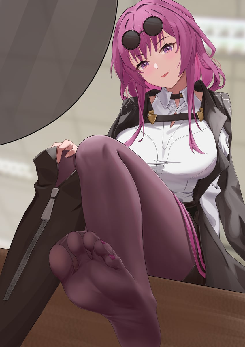 kafka (honkai and 1 more) drawn by shirobako_srbk