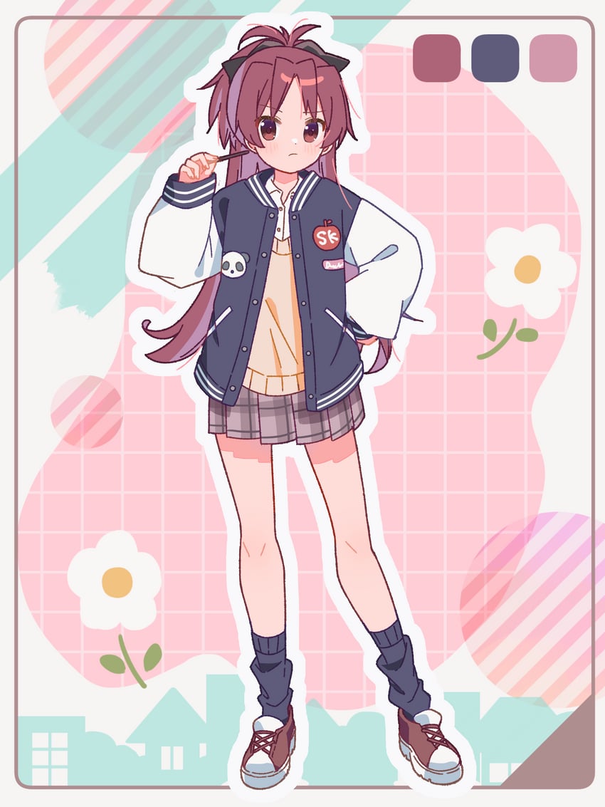 sakura kyoko (mahou shoujo madoka magica) drawn by ruru_(rurumagi)