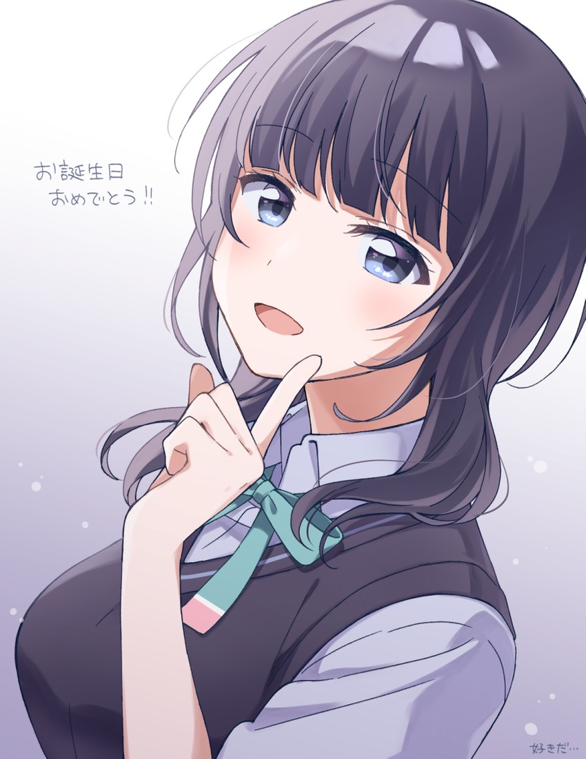 asaka karin (love live! and 1 more) drawn by surufuji
