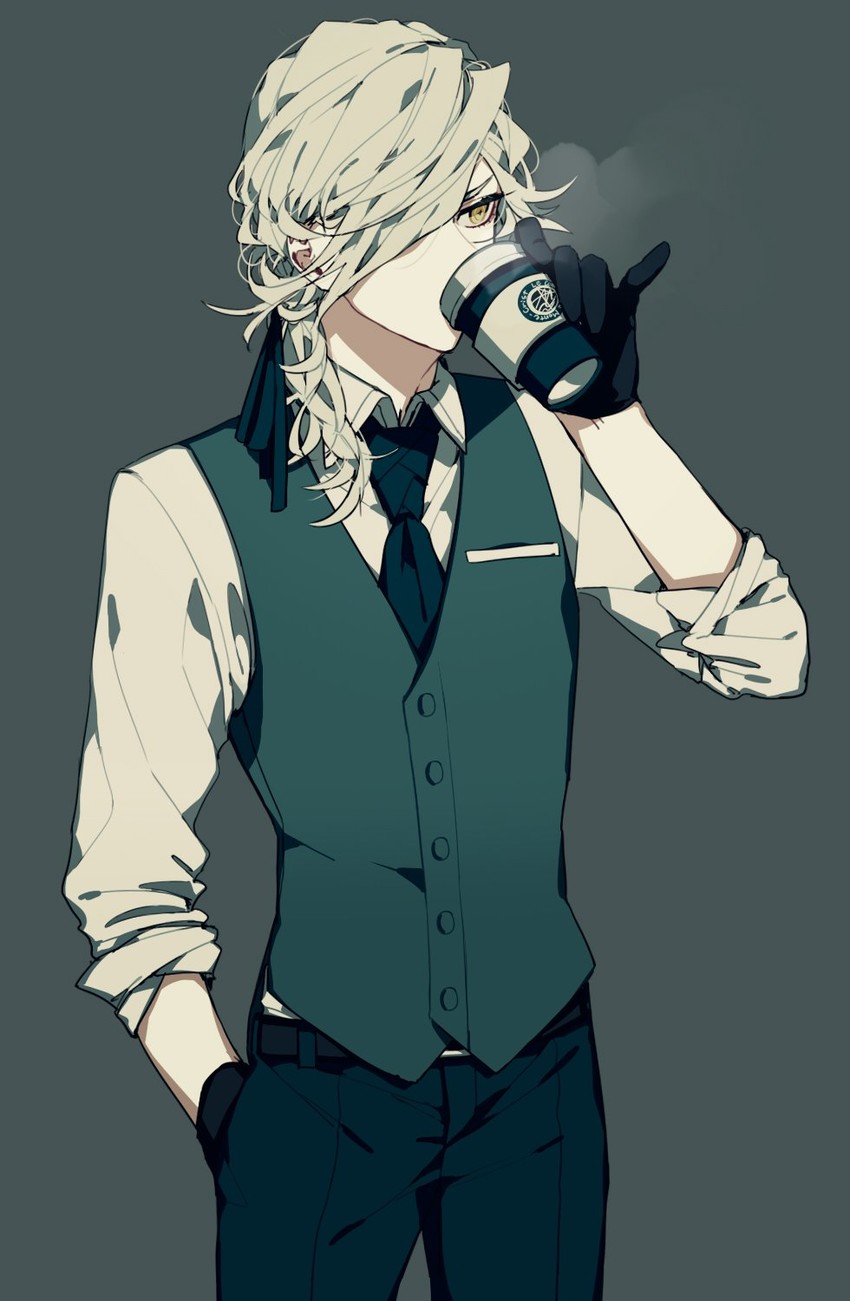edmond dantes (fate and 2 more) drawn by syubare