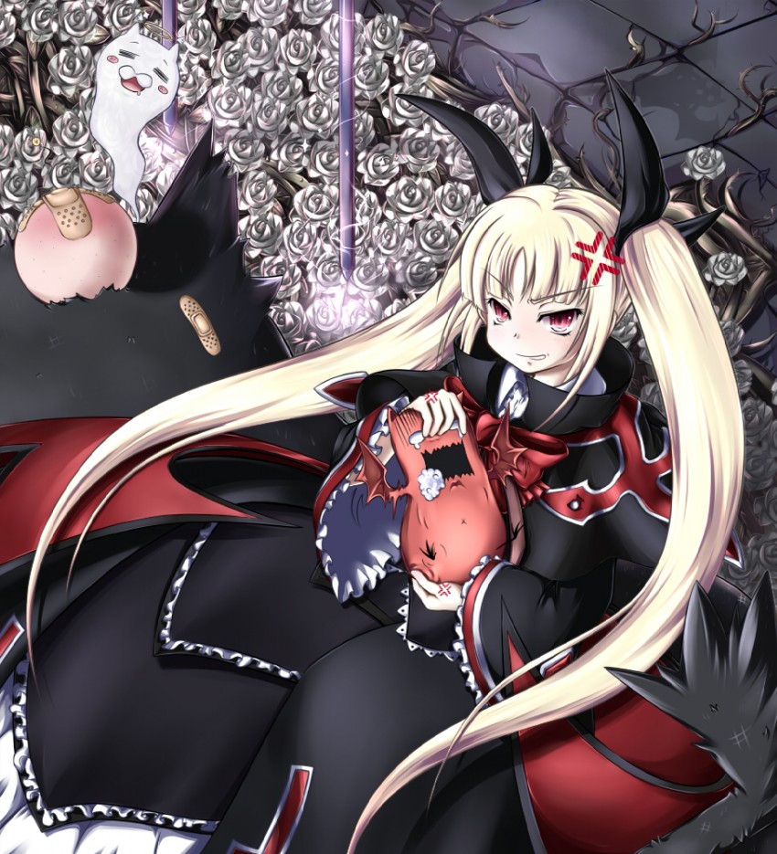 rachel alucard, gii, and nago (blazblue) drawn by yui_(imprinting)