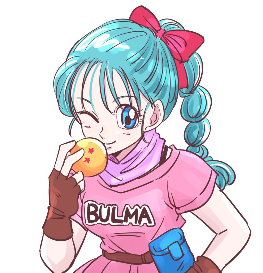 bulma and tsuru hiromi (dragon ball) drawn by miiko_(drops7)