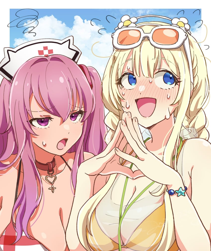 pepper and tove (goddess of victory: nikke) drawn by niki_(nikism1987)