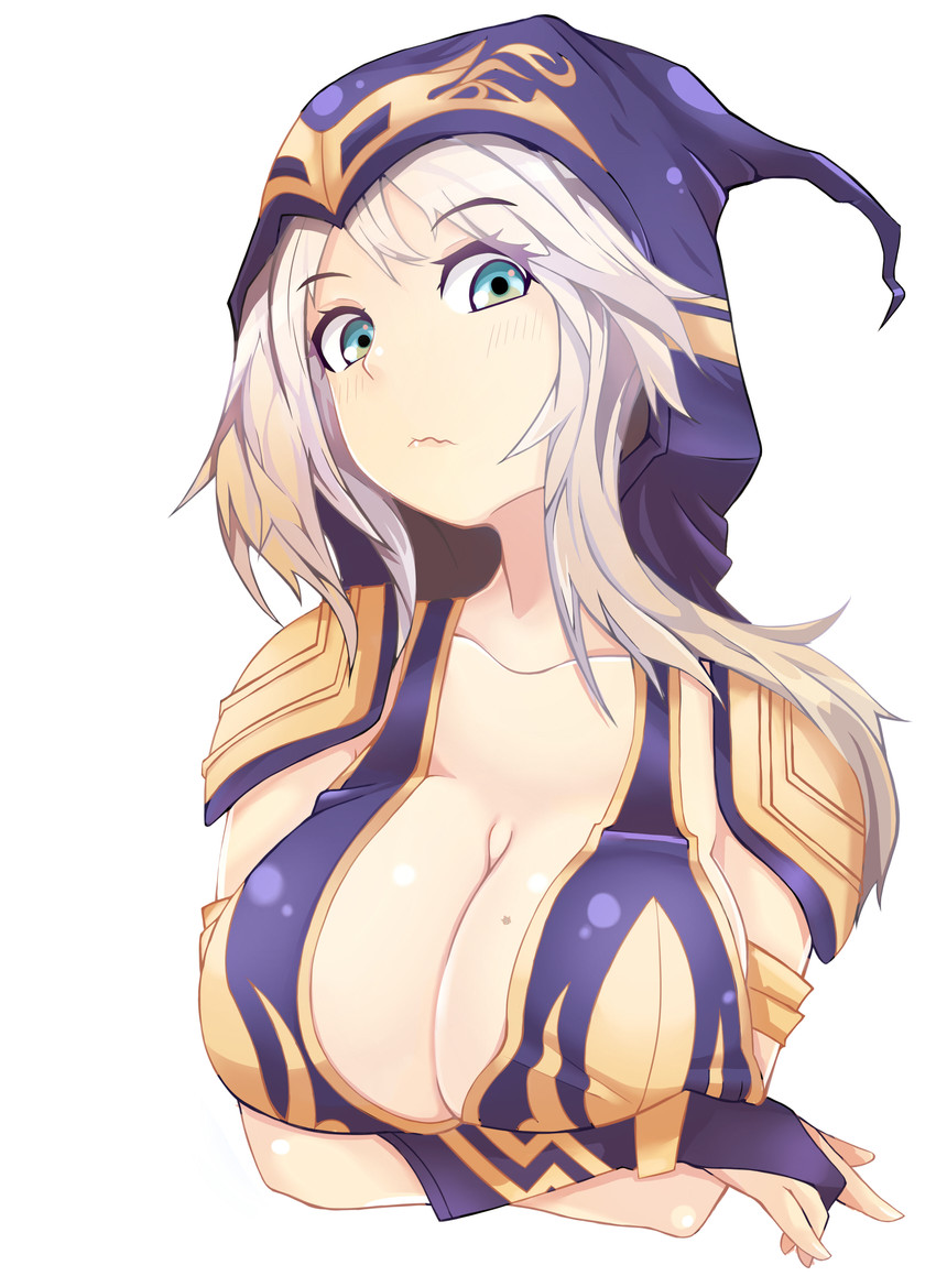 ashe and tryndamere (league of legends) drawn by pingqiong_xiansheng