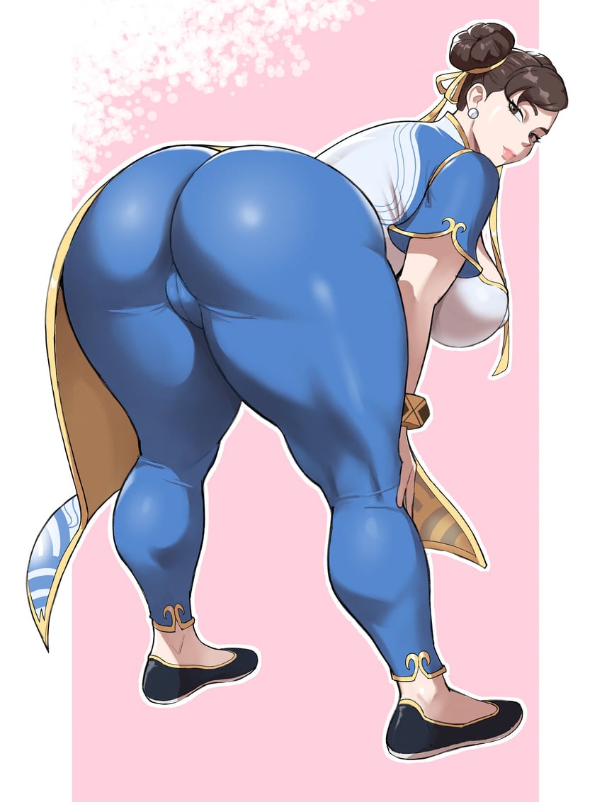 chun-li (street fighter and 1 more) drawn by lustyshape