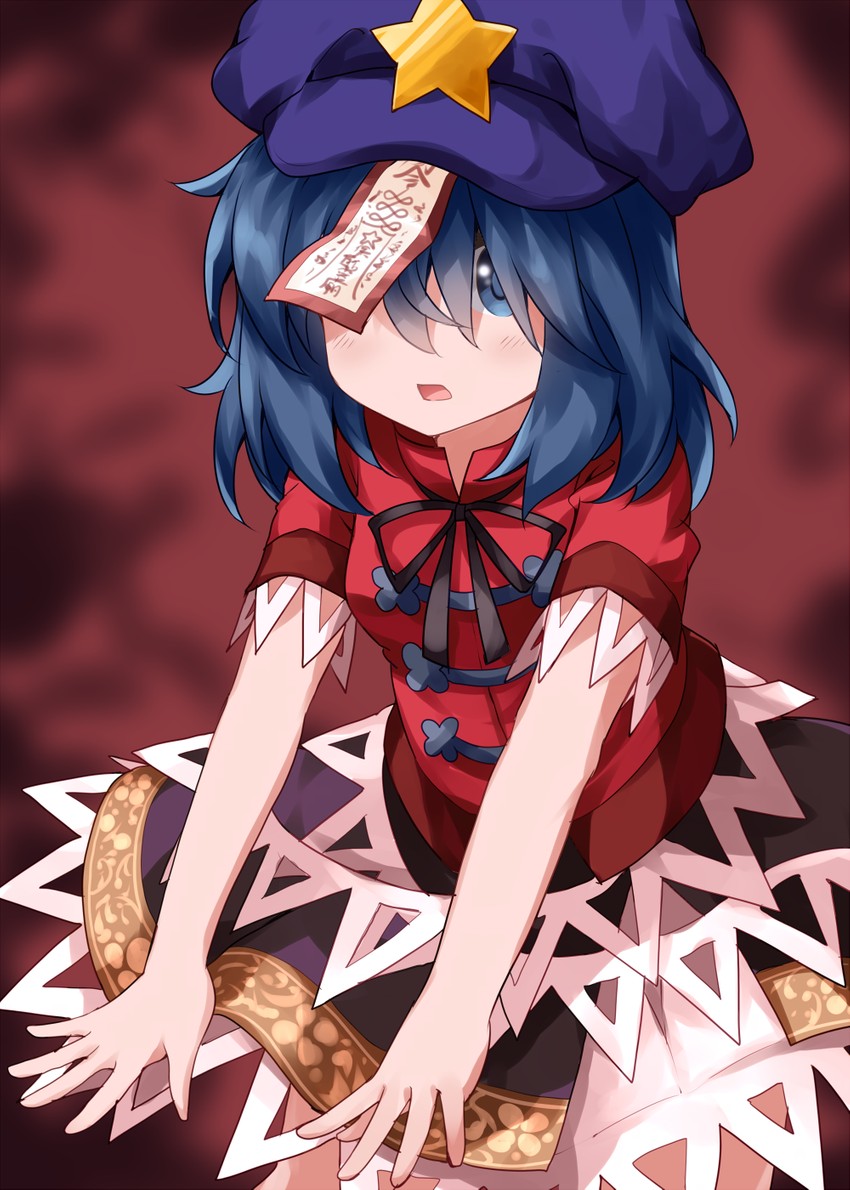miyako yoshika (touhou) drawn by ruu_(tksymkw)