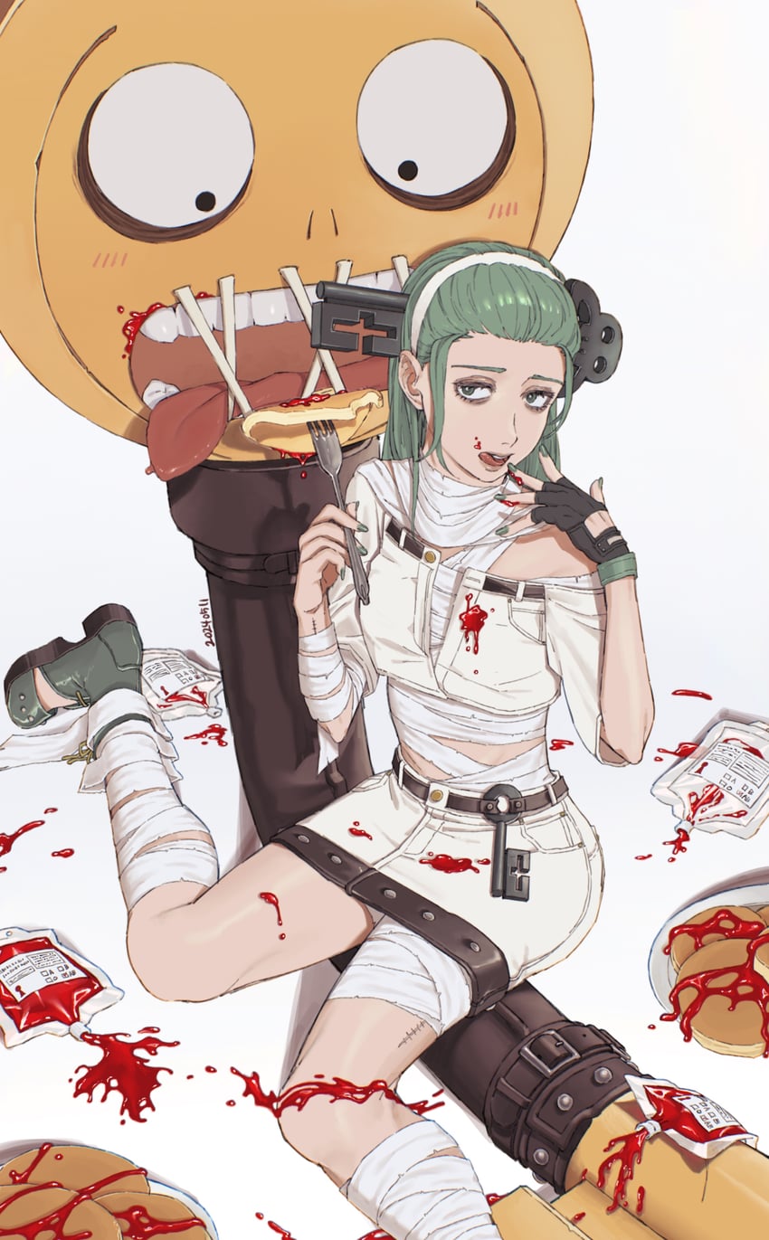 a.b.a and paracelsus (guilty gear and 1 more) drawn by suamarada