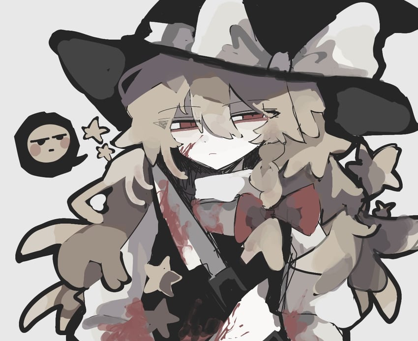 kirisame marisa and suzu (touhou and 1 more) drawn by inm_6904