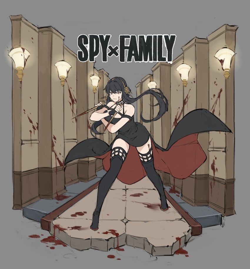 yor briar (spy x family) drawn by papajay_(jennygin2)