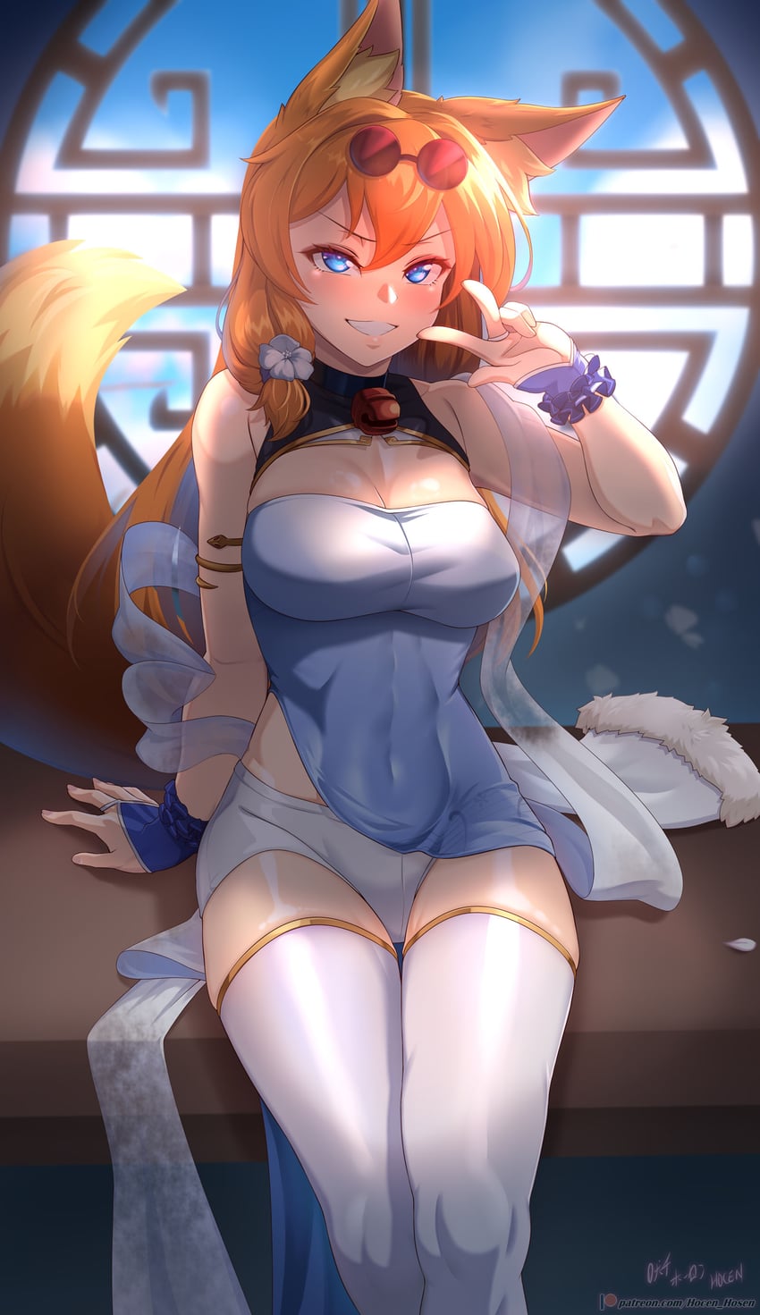 kitsu (original) drawn by vilde_loh_hocen