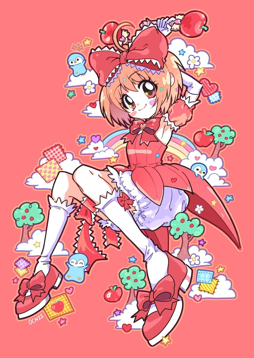 akai ringo and mew ringo (tokyo mew mew) drawn by oceaninspace