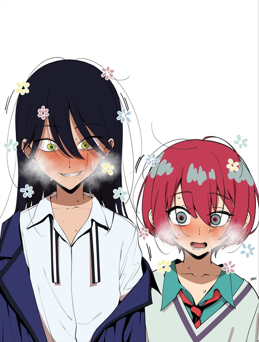 amate yuzuriha and nyaan (gundam and 1 more) drawn by f.w.zholic