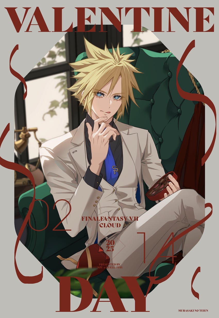 cloud strife (final fantasy and 1 more) drawn by lyell_ff14