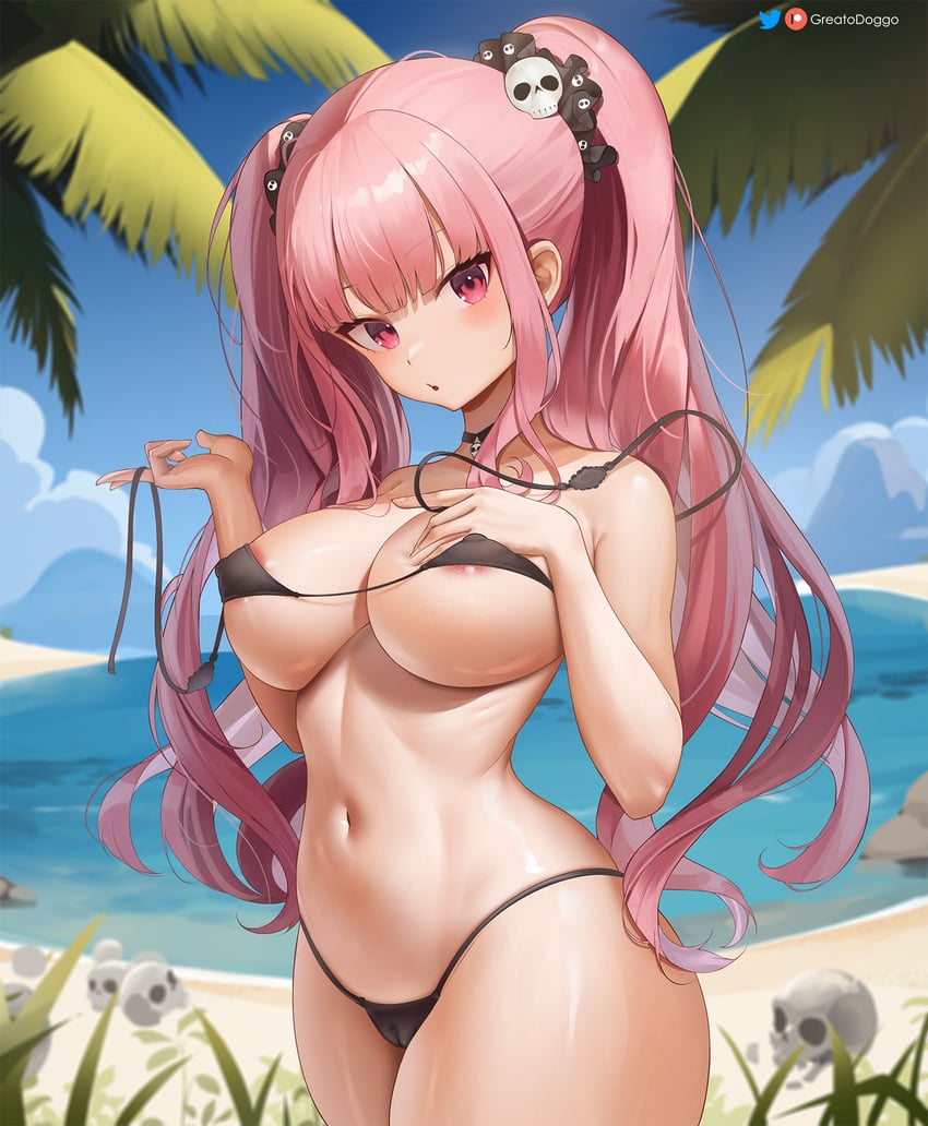 mori calliope (hololive and 1 more) drawn by greatodoggo