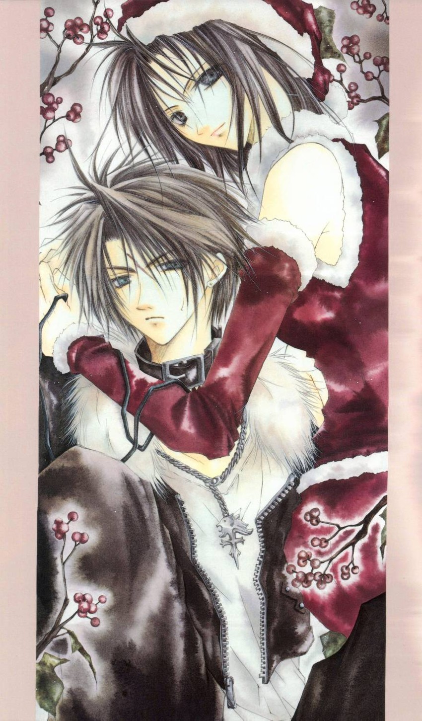 squall leonhart and rinoa heartilly (final fantasy and 1 more) drawn by azumi_tooru