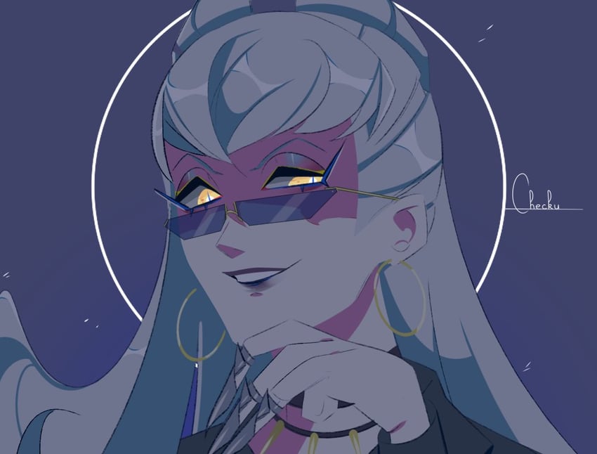 evelynn, k/da all out evelynn, and the baddest evelynn (league of legends) drawn by checkuu