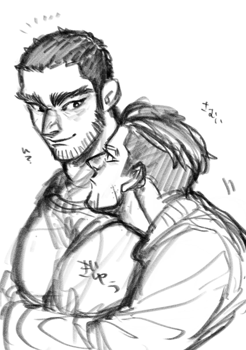 ogata hyakunosuke and tanigaki genjirou (golden kamuy) drawn by kasuke_(li_tgknk)