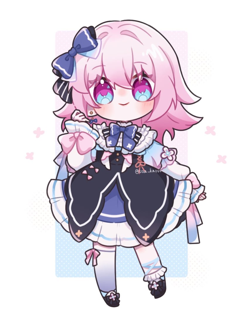 march 7th (honkai and 1 more) drawn by usa_kazuma