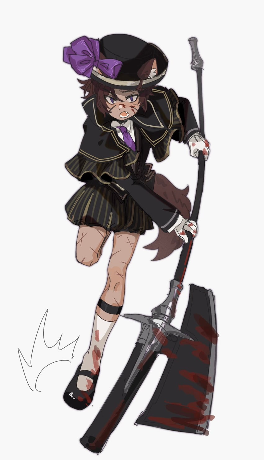 heathcliff (project moon and 1 more) drawn by qingzuo