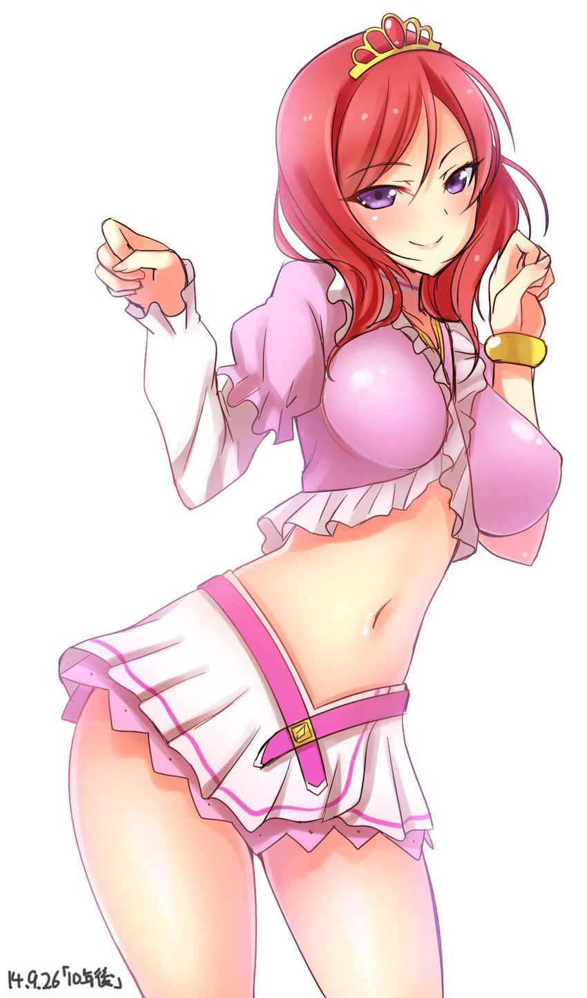 nishikino maki (love live! and 1 more) drawn by yu-ta