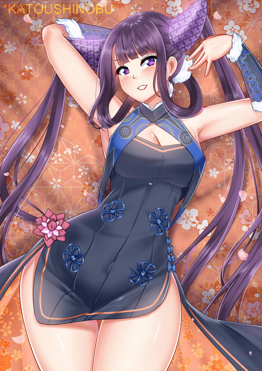 yang guifei (fate and 1 more) drawn by katou_shinobu