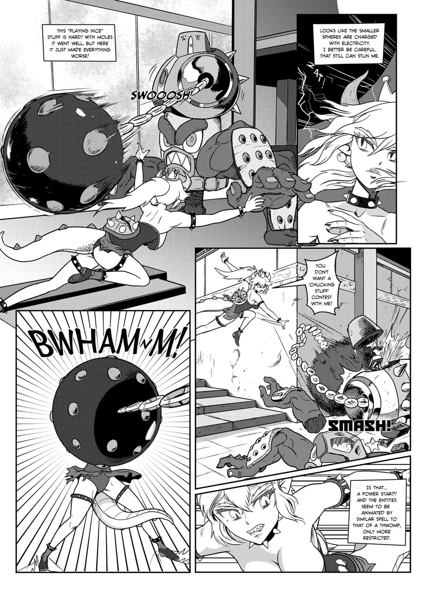 bowsette (mario and 1 more) drawn by tony_kuusisto