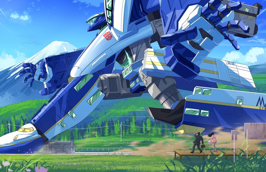 rail racer (transformers and 1 more) drawn by zeromayhem