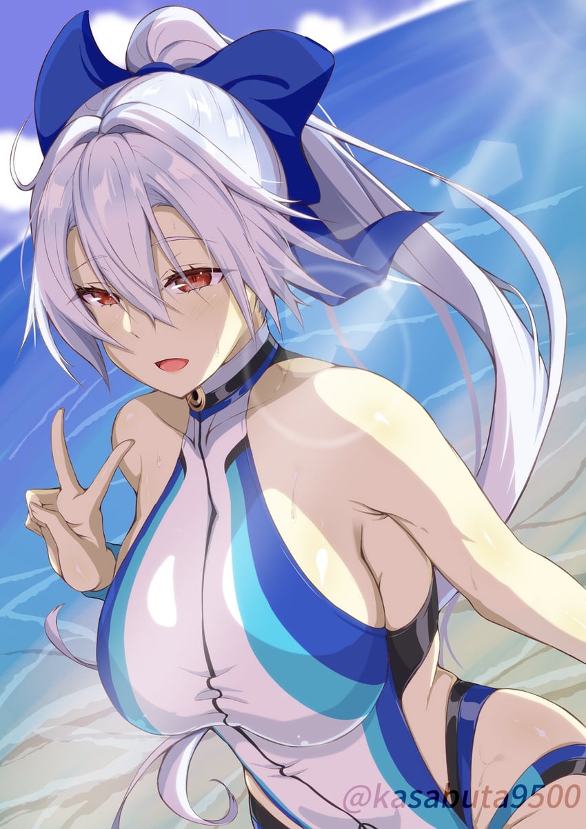 tomoe gozen (fate and 1 more) drawn by kasabuta9500