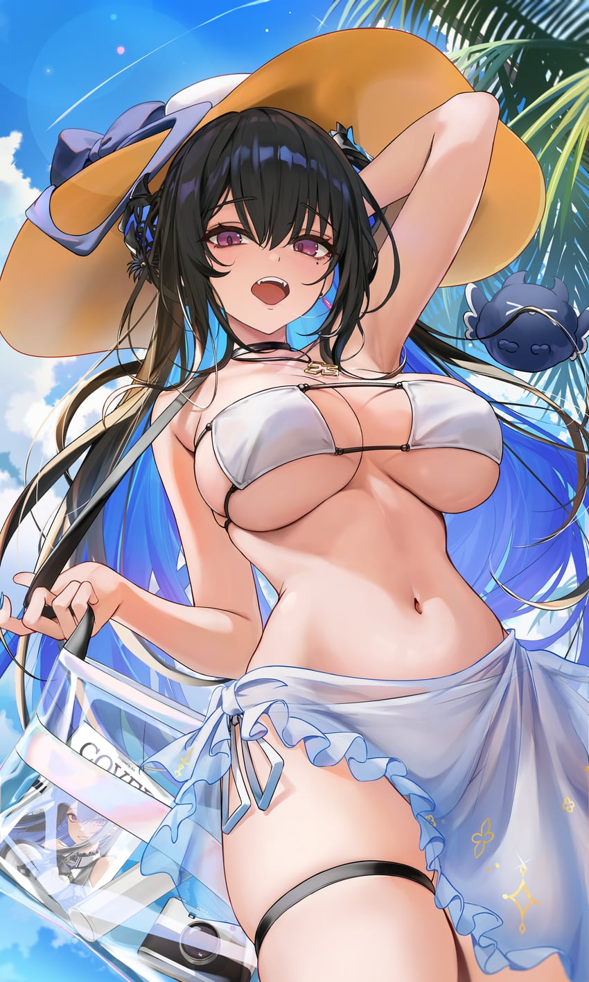 nerissa ravencroft (hololive and 1 more) drawn by aoi_13
