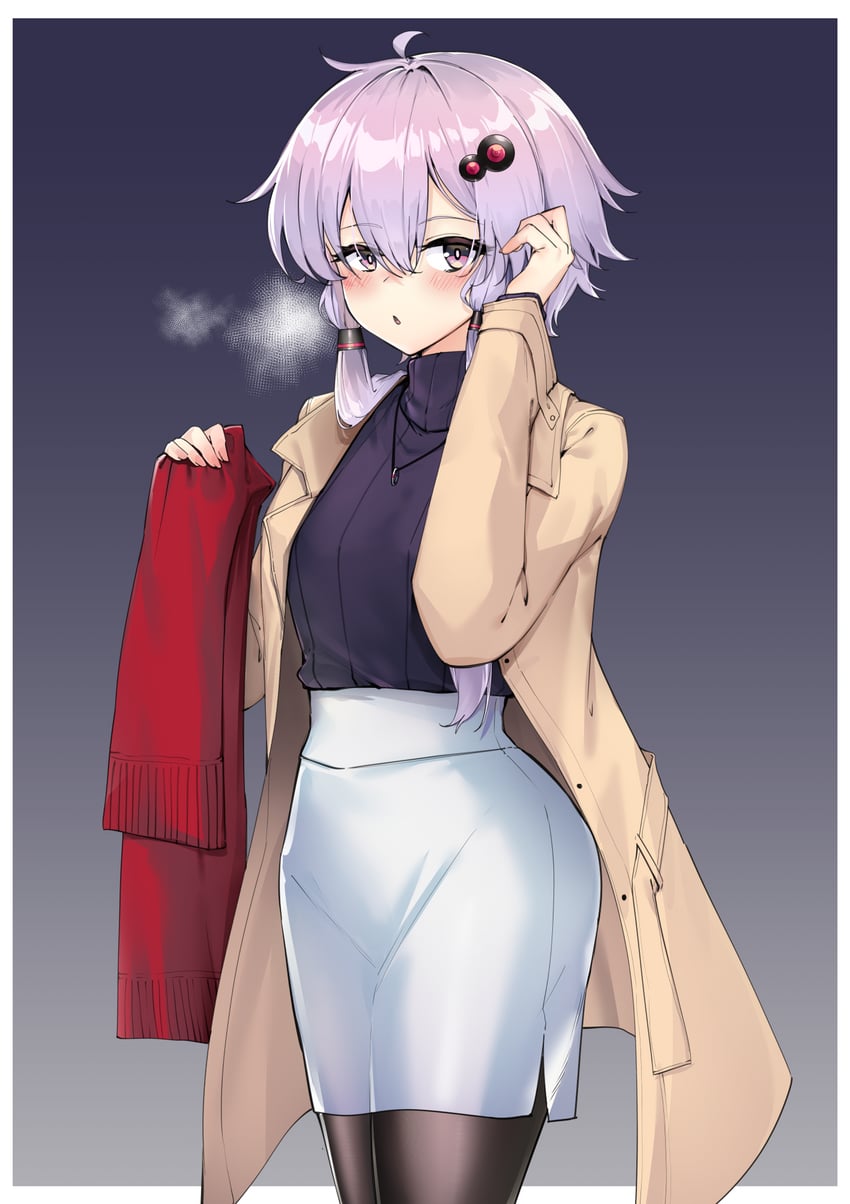 yuzuki yukari (vocaloid and 1 more) drawn by zooanime