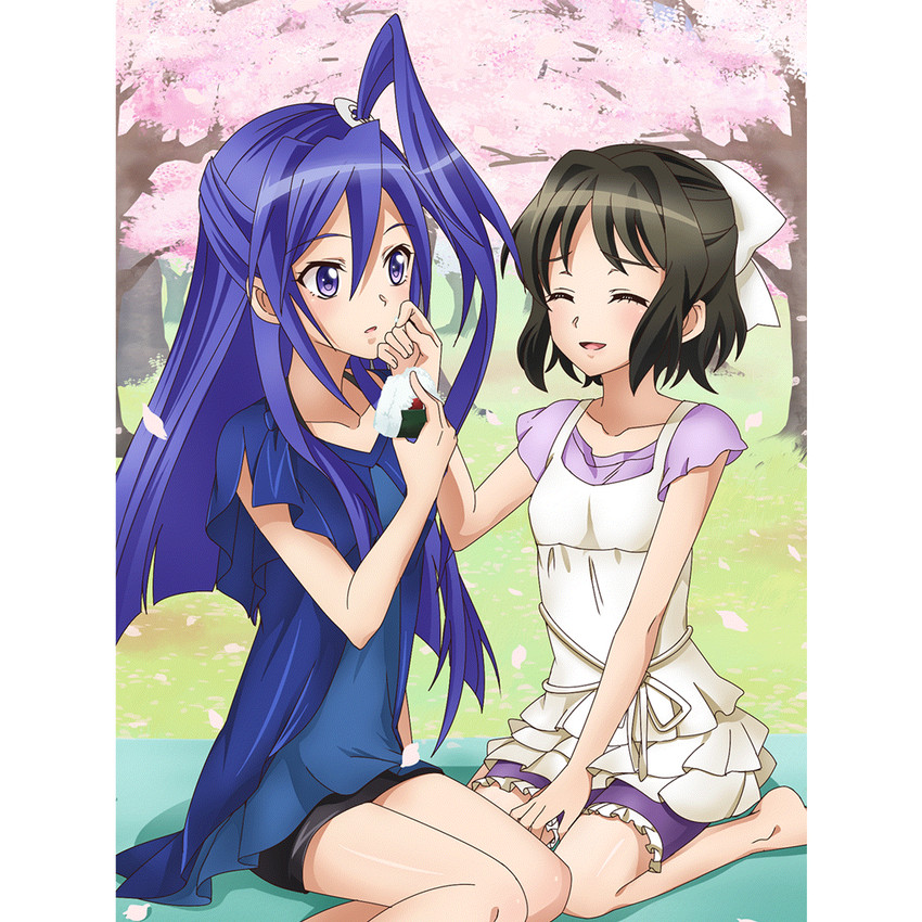kazanari tsubasa and kohinata miku (senki zesshou symphogear and 1 more)