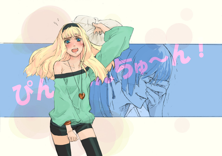 sheryl nome and saotome alto (macross and 1 more) drawn by masato_(mirai_koubou)