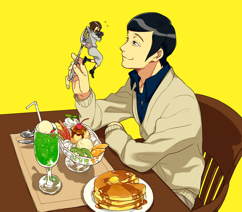 komikado kensuke and mayuzumi machiko (legal high) drawn by i_(kaiyou)