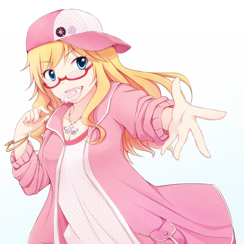 ohtsuki yui (idolmaster and 1 more) drawn by codemofel