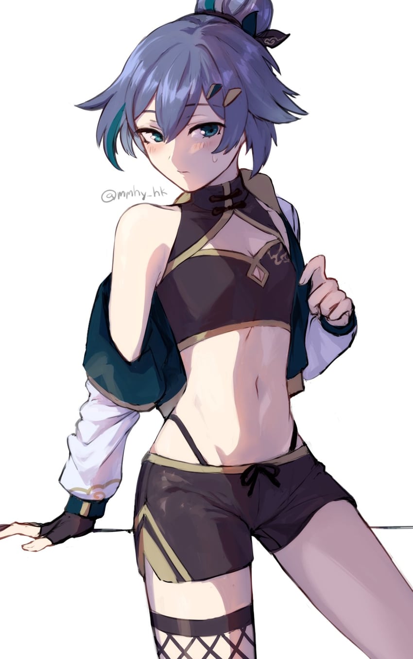 fu hua (honkai and 1 more) drawn by mmhy_hk